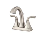 Pfister LG48BS0K Bronson 2HANDLE Bathroom Faucet 4" Centerset Brushed. Fixed Price $107.88.