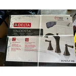 Delta Valdosta 35757LF-RB Two Handle Bathroom Faucet W/ Drain New Rubbed Bronze. Fixed Price $99.99.