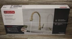 Delta Greydon 1H Pull-down Kitchen Faucet Champagne Bronze-certified. Fixed Price $234.99.