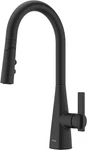 Matte Black Exemplar Pull Down Kitchen Faucet - Nsf Certified High Arc Design. Fixed Price $339.99.