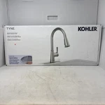 Kohler Tyne Single-handle Pull-down Sprayer Kitchen Faucet Vibrant Stainless. Fixed Price $79.21.