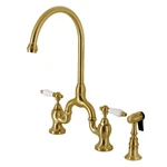 Kingston Brass KS779.PLBS English Country 1.8 Gpm Bridge Kitchen -. Fixed Price $760.47.