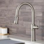 Kraus KPF-1682 Sellette 1.8 Gpm Hole Pull Down Kitchen Faucet Stainless. Fixed Price $214.95.
