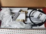 Pfister GT529-ASRBBG Asari Pulldown Kitchen Faucet In Matte Black & Brushed Gold. Fixed Price $216.00.