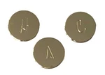 Brasscraft Polished Index Buttons For Pfister Faucets, SHD0850D. Fixed Price $10.89.