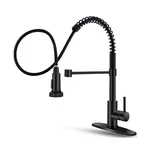 Owofan Black Kitchen Faucet With Pull Down Sprayer Stainless St... Fast Usa Ship. Fixed Price $47.08.