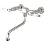 Kingston Brass KS1218BPL Bel Air Wall Mount Inch Center Vessel Sink Faucet,. Fixed Price $71.99.