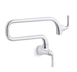 Kohler K22066CP Graze Kitchen Sink Wall Mount Pot Filler Polished Chrome Finish. Fixed Price $450.00.