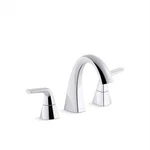 Elmbrook Widespread 2-HANDLE Bathroom Faucet Polished Chrome K-R21996-4D-CP. Fixed Price $124.75.