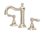 Rohl Acqui A1409LMSTN-2 Widespread Bathroom Sink Faucet Drain Satin Nickel New. Fixed Price $548.00.