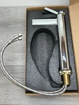 Vinnova High Single-lever Brass Bathroom Faucet Polished Chrome *scratches*. Fixed Price $40.45.
