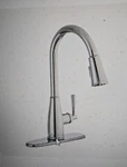 Glacier Bay D0013B Single-handle Pull-down Sprayer Kitchen Faucet Chrome New. Fixed Price $32.99.