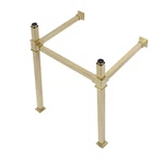 Kingston Brass VPB3322SQ Monarch 22-5/16"W X 33"H Console Stand Chrome. Fixed Price $584.94.