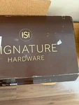 Signature Hardware 488316 4.6 Gpm Double Handle Wall Mounted Retractable Pot. Fixed Price $130.00.