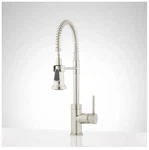 Signature SHXCPS107ZSS Presidio Handle Pull-out Kitchen Faucet Stainless Steel. Fixed Price $320.00.