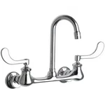 Chicago 631-ABCP Gooseneck Kitchen/bathroom Faucet, Manual, 7-1/4" To. Fixed Price $357.99.