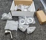 Olympia P-3230-BN Elite 3-HANDLE 1-SPRAY Tub/shower Faucet In Brushed Nickel. Fixed Price $82.99.
