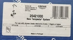 Grohe 26421000 Tempesta Double Handle Shower Kit - Starlight Chrome. Fixed Price $199.99.