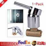 Shower Tap Control Valve Single Handle Brass Hot & Cold Mixer Faucet Wall Mount. Fixed Price $42.65.