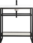 James Martin Vanities C105V31.5WG Boston 31-1/2" Rectangular Black. Fixed Price $1210.00.