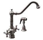 Whitehaus WHKSDTCR3-8201-C Vintage Iii Kitchen Chrome Faucet Side Spray $1295. Fixed Price $215.00.