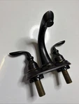 Price Pfister Avalon 4" Centerset Lavatory Faucet Tuscan Bronze F-048-CB0Y. Fixed Price $30.00.