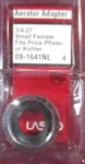 Lasco Kohler Female Aerator 3/4-27 09-1641NL Faucet Adapter Kitchen Sink Pfister. Fixed Price $5.99.