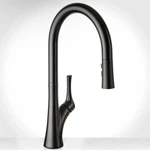 Miseno MNO171LFB Bella Pull-down Kitchen Faucet Matte Black -new- Open Box. Fixed Price $69.99.