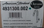 American Standard Beale 4931300.002 Kitchen Faucet In Polished Chrome. Fixed Price $124.87.