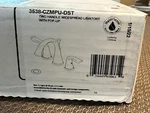 Delta 3538-CZMPU-DST Lahara 2-HANDLE Widespread Bathroom Faucet Champagne Bronze. Fixed Price $199.99.
