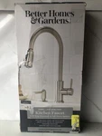 Better Homes & Gardens Pull Down Kitchen Faucet With Soap Dispenser Satin Nickel. Fixed Price $24.99.