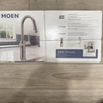 Moen Joric Spot Resist Stainless Pull-down Kitchen Faucet With Deck Plate. Fixed Price $114.00.