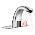 Vevor Touchless Bathroom Sink Faucet Automatic Motion Sensor 9/16 Chrome Plated. Fixed Price $49.90.