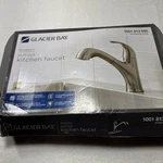 Glacier Bay Market 1-HANDLE Pull Out Sprayer Kitchen Faucet Stainless Steel. Fixed Price $48.75.