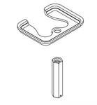 Kohler Chrome Single-handle Bathroom Sink Faucet Mounting Kit K-1221142. Fixed Price $19.99.