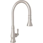 Rohl A3420LMSTN-2 Italian Kitchen Patrizia Single Lever Hole Pulldow. Fixed Price $1163.00.