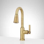 Signature Hardware 485504 Greyfield 1.8 Gpm Single Hole Pull Down Bar Faucet,. Fixed Price $240.00.