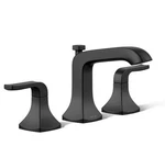Kohler Rubicon Widespread Bathroom Sink Matte Black K-R76216-4D-BL. Fixed Price $95.00.