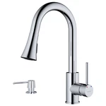 Karran Usa KKF240SD25 Weybridge 1.8 Gpm Hole Kitchen Faucet - Chrome. Fixed Price $193.59.