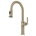 Kraus KPF-4100 Allyn 1.8 Gpm Hole Pull Down Kitchen Faucet Gold. Fixed Price $299.95.
