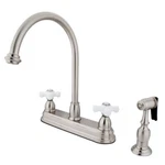 Kingston Brass KB3758PXBS Restoration Centerset Kitchen Faucet. Fixed Price $159.98.