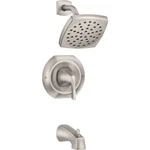 Moen Lindor 82504SRN Single-handle One Spray Tub Shower Faucet Spot. Fixed Price $141.99.