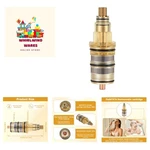 Thermostatic Shower Cartridge, Compatible With Danze, Kohler 9.13554 And 9.13.... Fixed Price $49.99.