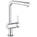 Grohe Minta Touch Singlehandle Pullout Kitchen Faucet Starlight. Fixed Price $195.38.