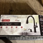 Delta Valdosta Pulldown Kitchen Faucet 19957Z-RBSD-DST. Fixed Price $260.99.
