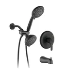 Yasinu YNAM525MB 48-SPRAY Single Handle Tub Shower Faucet With. Fixed Price $99.99.