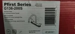 Pfister G136-200S Pfirst Series Two Handle Kitchen Faucet Stainless Steel. Fixed Price $129.99.