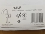 Delta 753LF Vero Vessel Sink Faucet, Single Hole Bathroom Sold Seperately. Fixed Price $194.99.