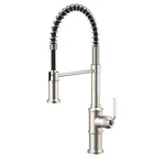 Gerber D455237 Kinzie 1.75 Gpm Hole Pre-rinse Pull Down Kitchen Stainless. Fixed Price $539.00.