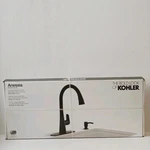 Kohler Anessia R33444-SD-BL Pull-down Kitchen Faucet Matte Black Finish. Fixed Price $118.00.